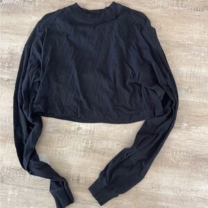 Black Long Sleeve Women's Top